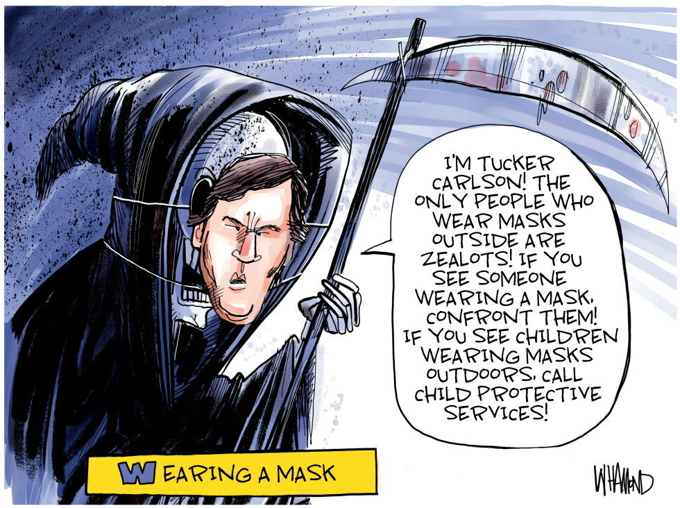 Wearing a mask