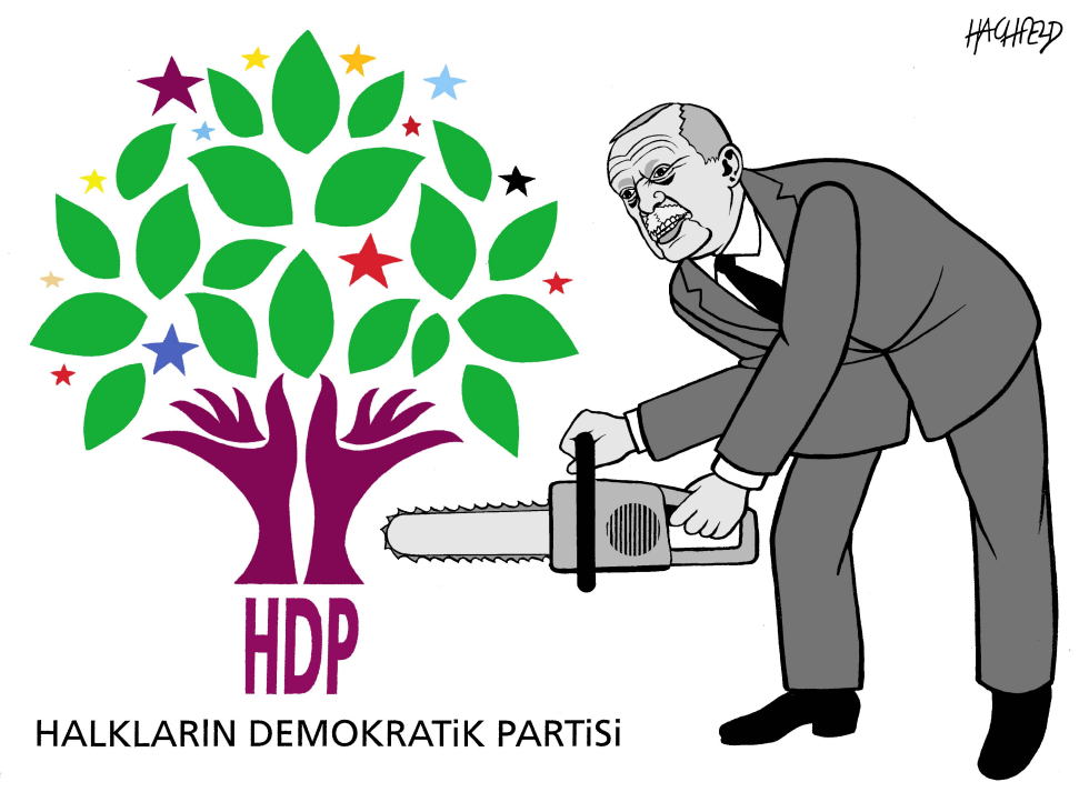 Erdogan exterminates the opposition