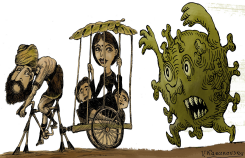 EPIDEMIC IN INDIA IS OUT OF CONTROL by Vladimir Kazanevsky