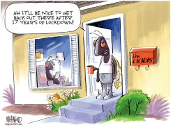 CICADAS REEMERGE  by Dave Whamond