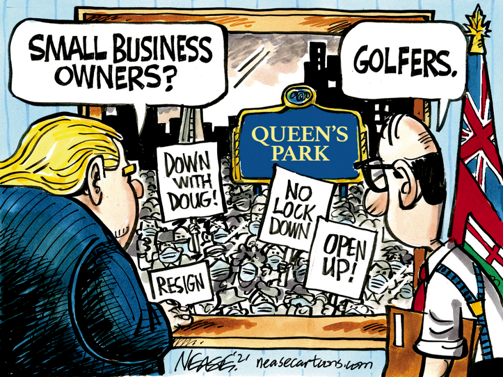 Golf Protest