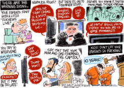 FOX AND FIENDS by Pat Bagley