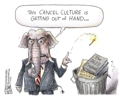 THE 1619 PROJECT by Adam Zyglis