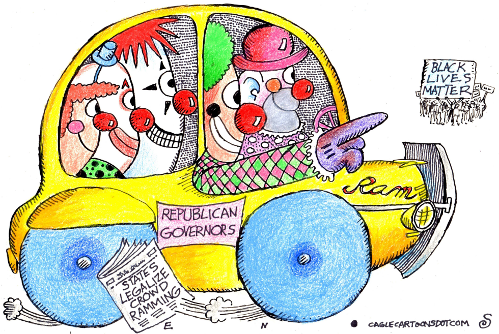 governor clown car