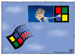 GATES OPENS WINDOWS by Nikola Listes