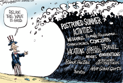 POSTPONED ACTIVITIES by Joe Heller