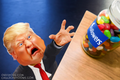 FACEBOOK BAN TRUMP by Bart van Leeuwen