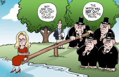 LIZ CHENEY by Bruce Plante