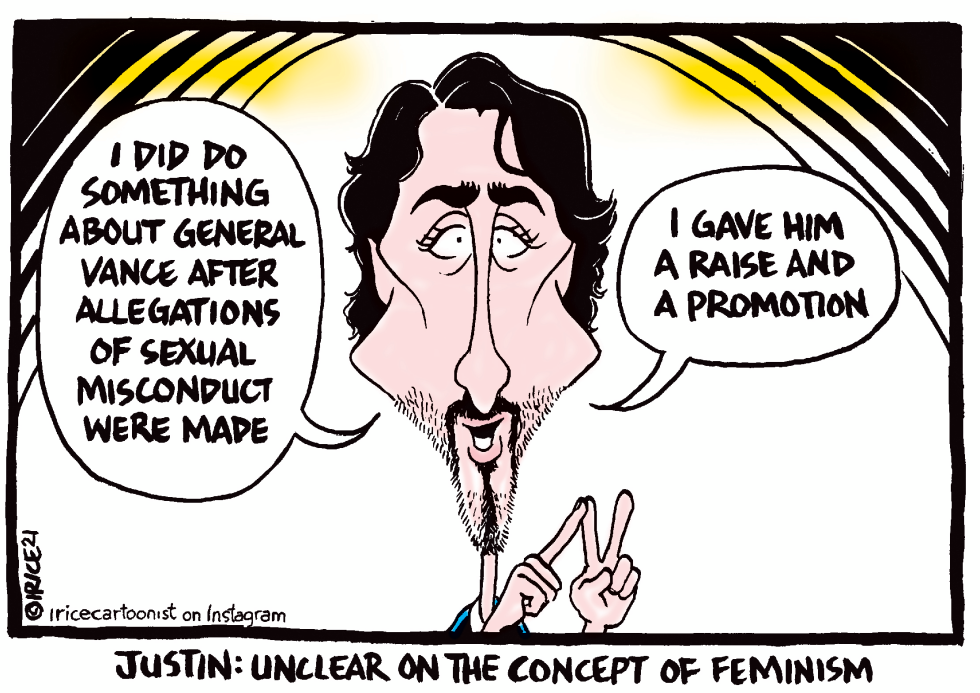General Vance and Justin Trudeau