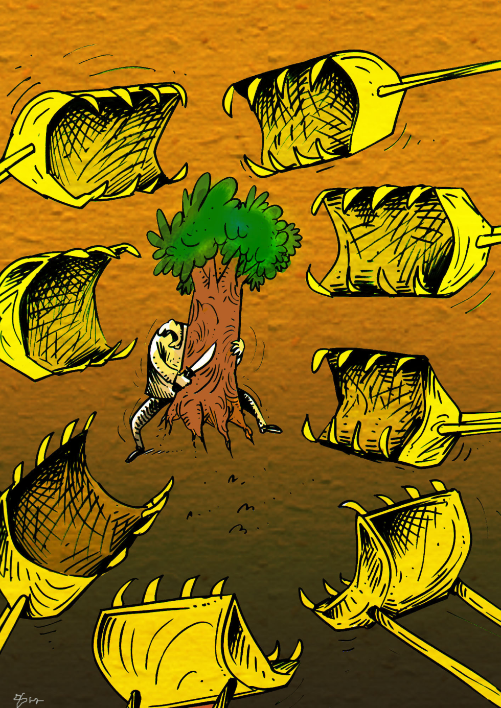 Attacking the Environment