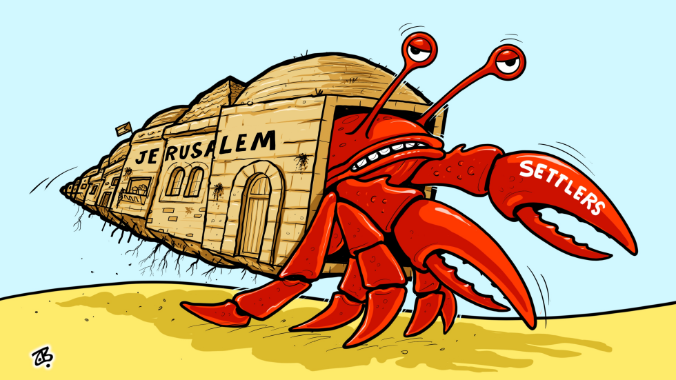 Settlers in Jerusalem