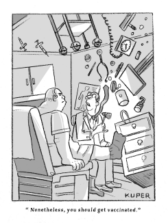 GET VACCINATED by Peter Kuper