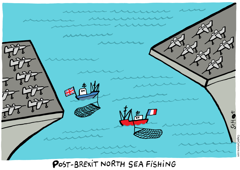 Fishing war in Europe