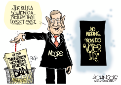 LOCAL NC - TRANS LAWS VS VOTER ID by John Cole