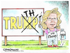 LIZ CHENEY TRUTH VS TRUMP by Dave Granlund