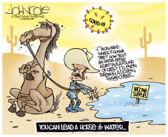 BIDEN AND NON-VAXXERS by John Cole