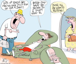 UNCLE JOE KILLS JOBS by Gary McCoy