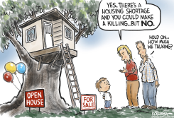 HOUSING SHORTAGE by Jeff Koterba