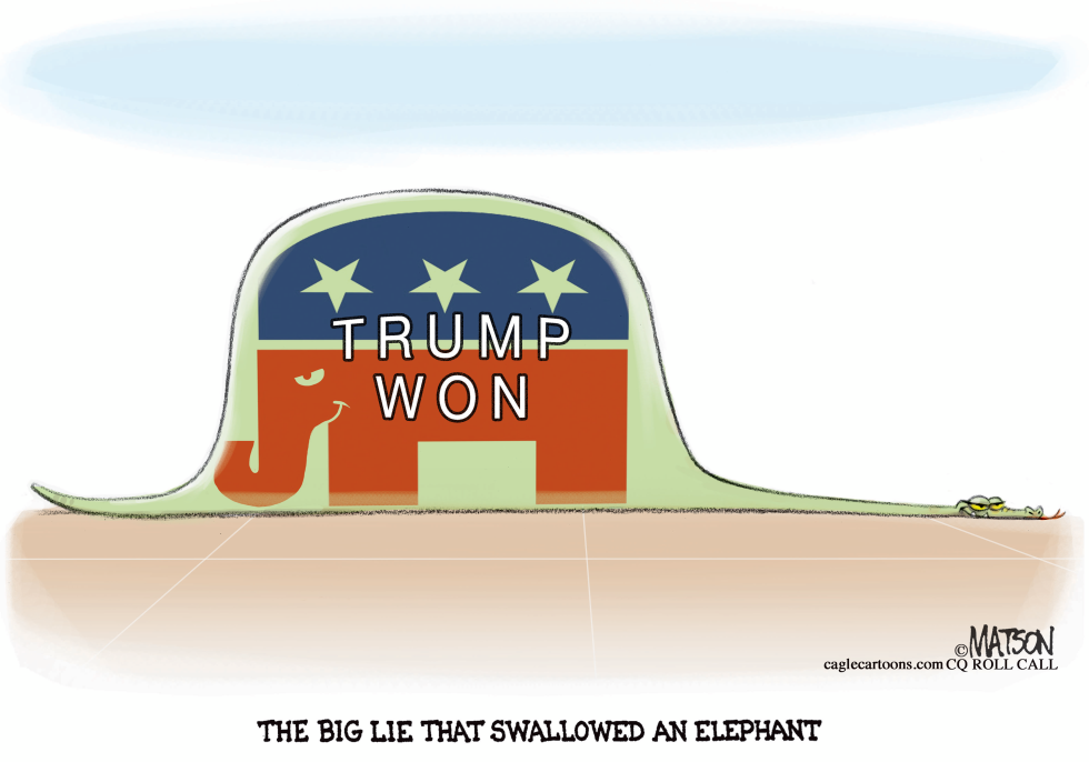 The Big Lie That Swallowed an Elephant