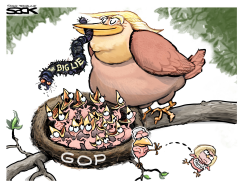 BIGLY BIG LIE by Steve Sack