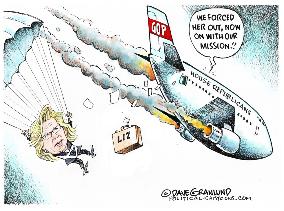 Liz Cheney booted out