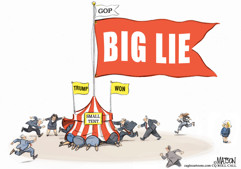 Big Lie Small Tent Republicans
