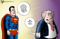 SUPERMAN AND THE TRUTH by Bruce Plante