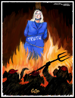 LIZ CHENEY TRUTH by J.D. Crowe