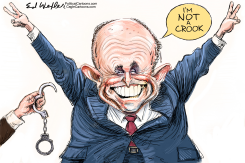 GIULIANI NIXON I'M NOT A CROOK by Ed Wexler