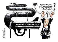 INFRASTRUCTURE AND PIPLELINE CYBERATTACK by Jimmy Margulies