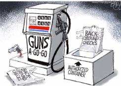 BACKGROUND CHECKS by Pat Bagley
