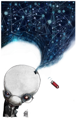 DATA EXCESS by Angel Boligan