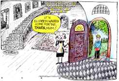 WARREN'S WEALTH TAX by Randall Enos