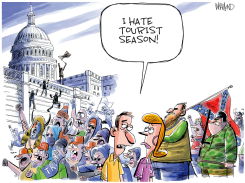 TOURIST SEASON by Dave Whamond