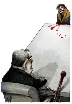 THE DIALOGUE OF FORCE by Angel Boligan