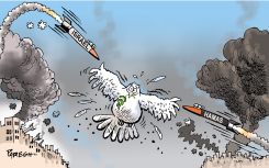 ISRAEL AND GAZA by Paresh Nath