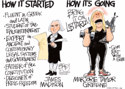 MARJORIE TAYLOR GREENE by Pat Bagley