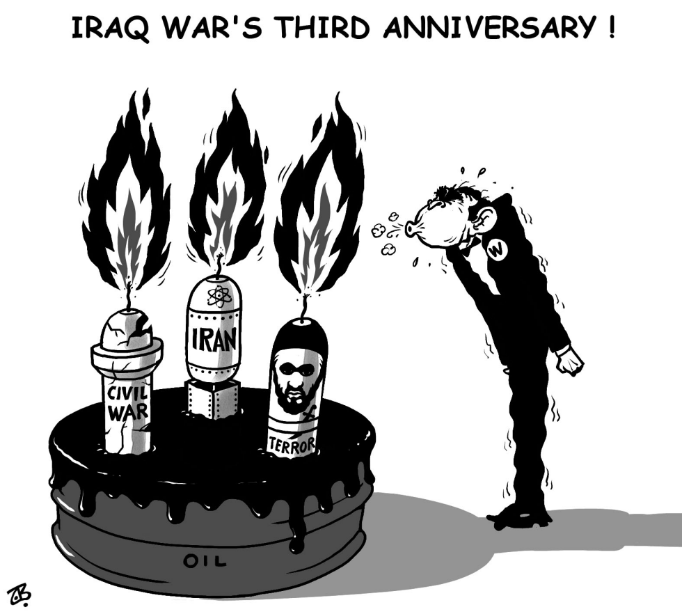 Iraq wars third anniversary