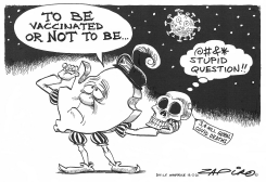 TO BE VACCINATED OR NOT by Zapiro