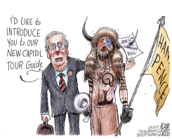 JANUARY 6TH INSURRECTION by Adam Zyglis