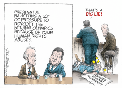 BEIJING OLYMPICS by Dick Wright