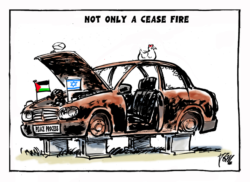Israel not only a cease fire