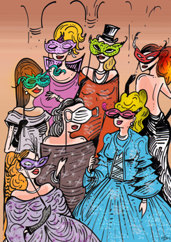 MASKQUERADEPAR- TY by Oguz Gurel