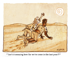 SANDS OF TIME by Peter Kuper