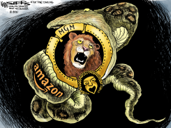 AMAZON'S APPETITE by Kevin Siers