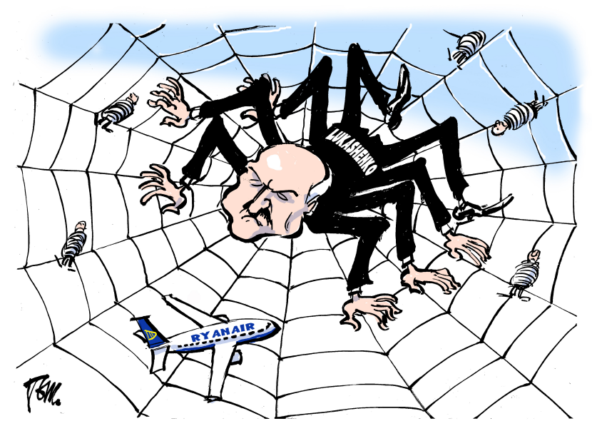 Lukashenko and Ryanair flight