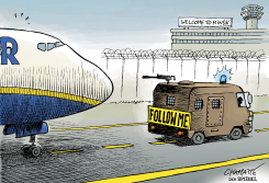 WELCOME TO MINSK by Patrick Chappatte