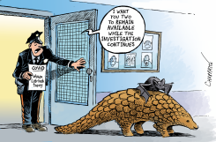 THE WUHAN LABLEAK THEORY IS BACK by Patrick Chappatte