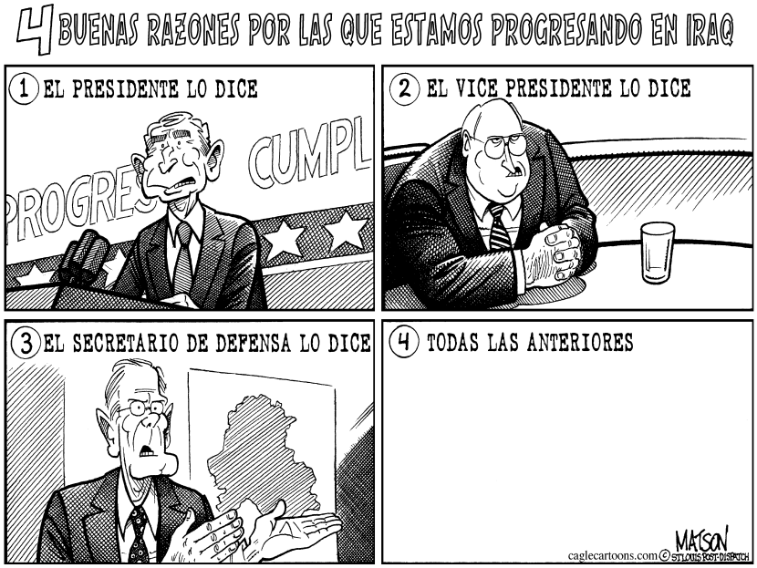 4 buenas razones por las que estamos progresando en iraq