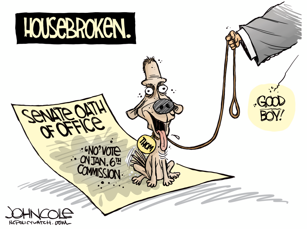 LOCAL NC -- Tillis soils oath of office
